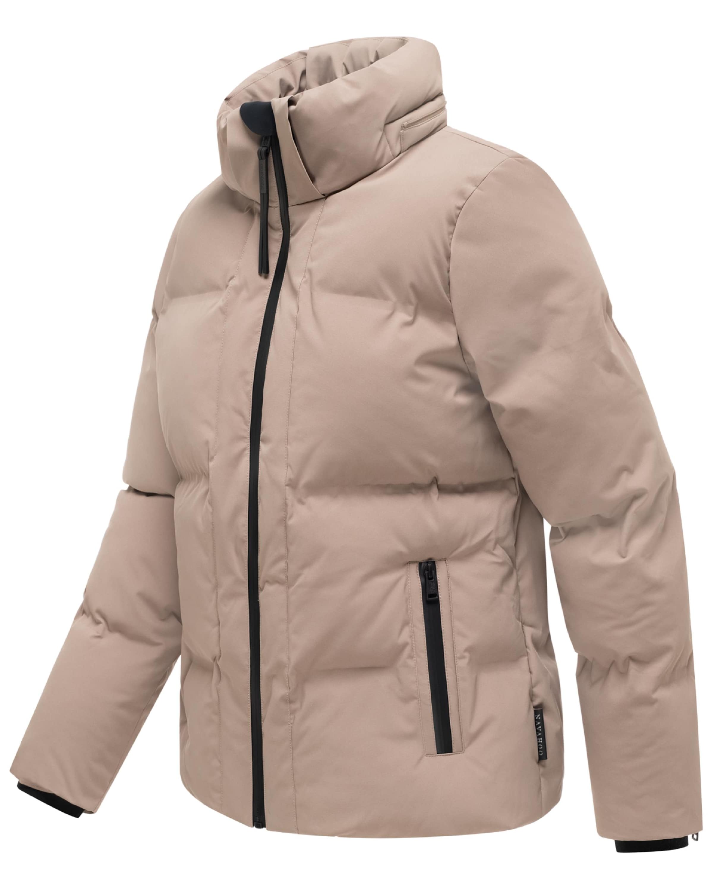 NAVAHOO Winterjas 'Wolkentanz XIV' in Beige