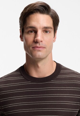 BOSS Pullover 'H-Nalon' in Braun