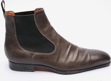 Santoni Anke & Mid-Calf Boots in 42,5 in Brown: front