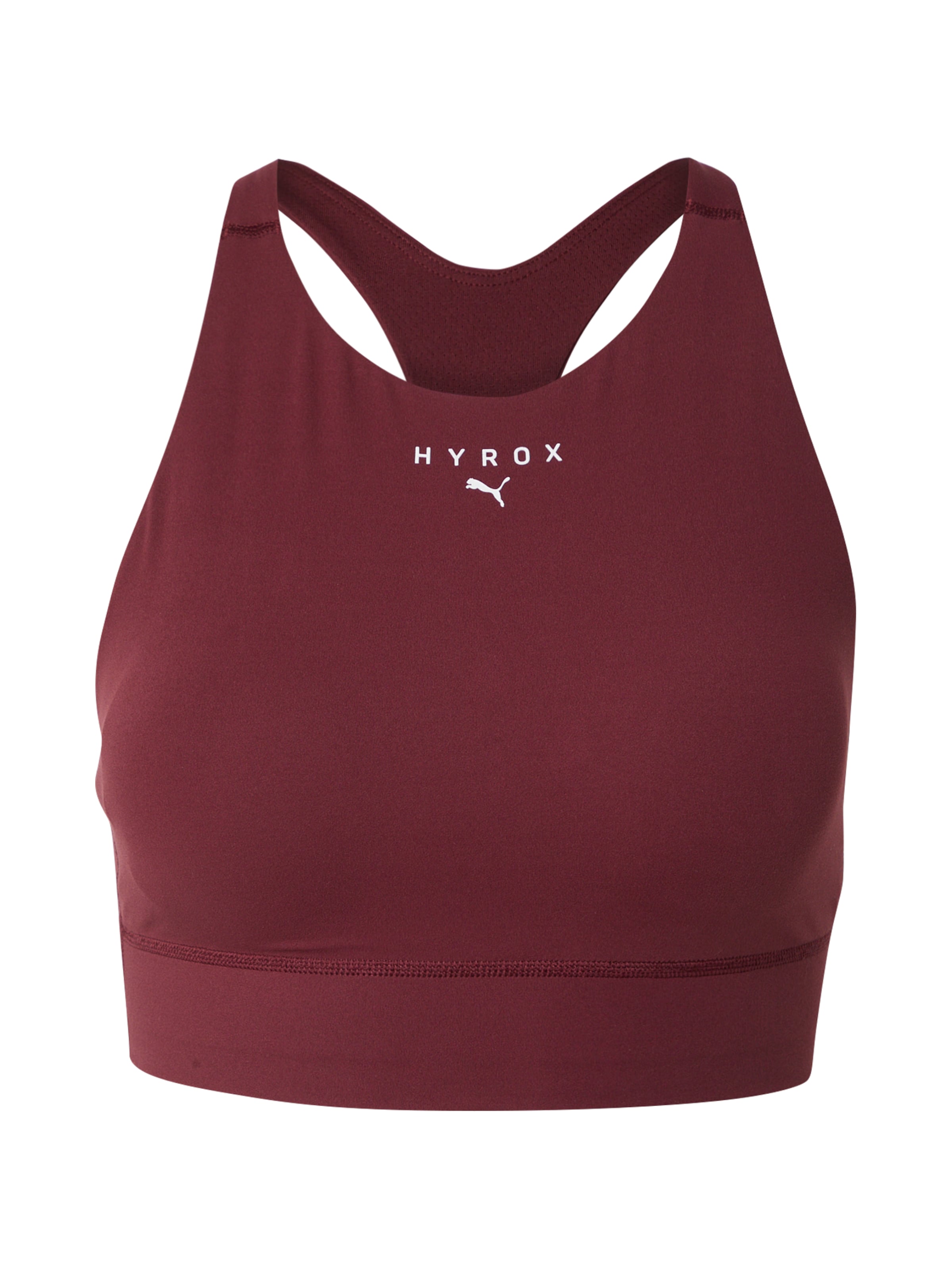 PUMA Bustier Sport bh 'Puma x Hyrox Shapeluxe' in Rood: voorkant