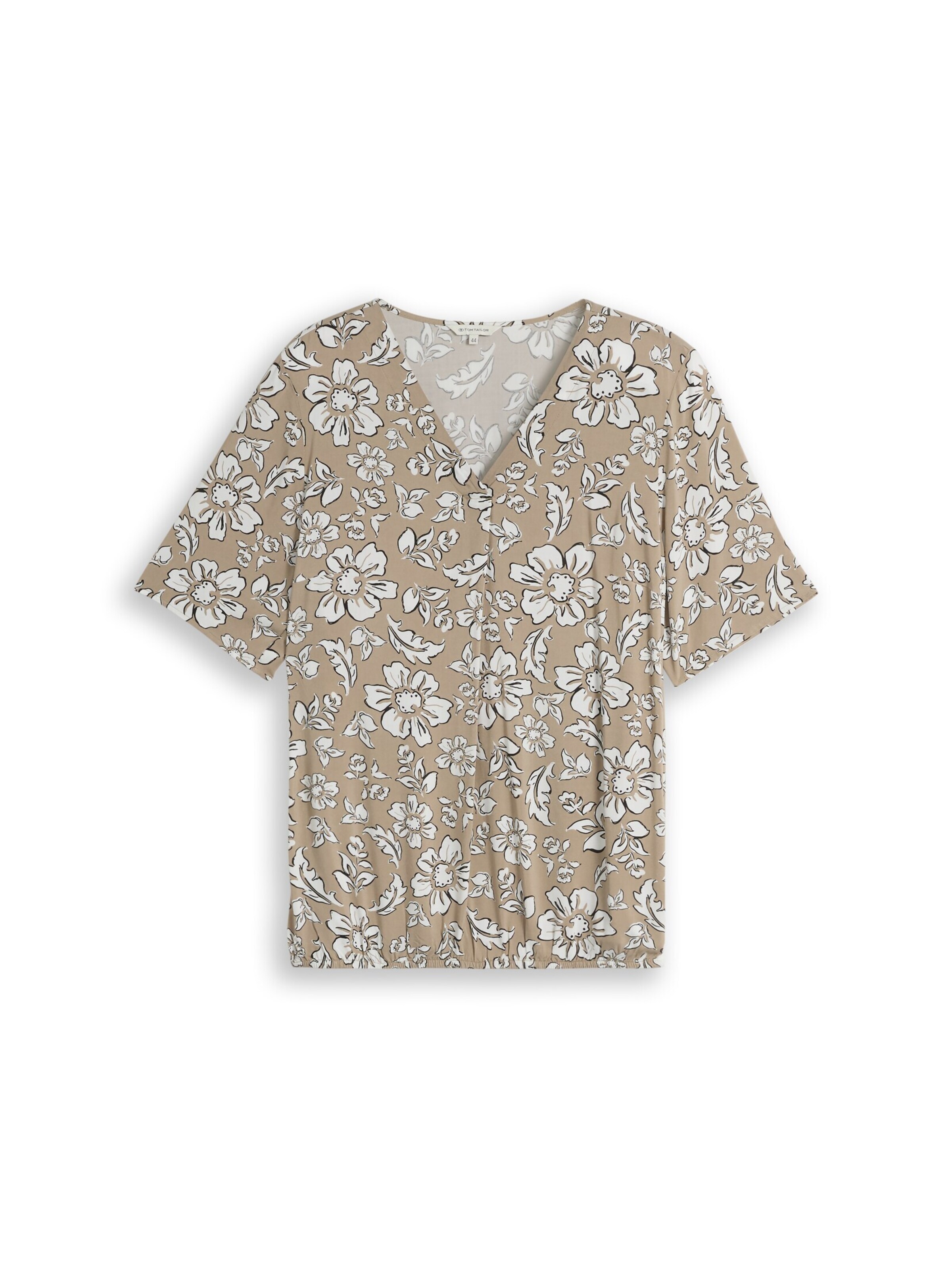 Chemisier Tom Tailor Women + en beige : devant