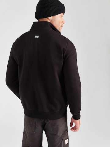 G-STAR Sweat jacket in Black: back