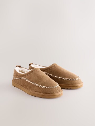 Pantoufle Next en marron