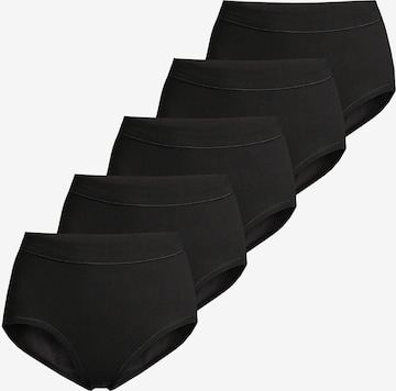 ESGE Panty 'Basic - Feinripp' in Black: front