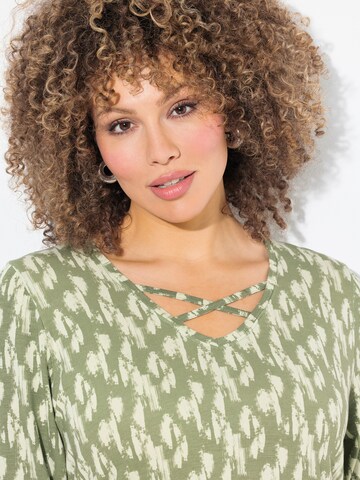 T-shirt Ulla Popken en vert