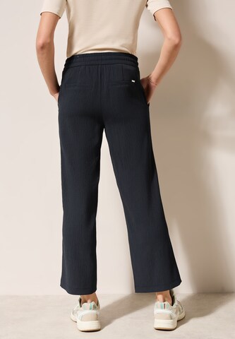 CECIL Wide Leg Hose in Blau