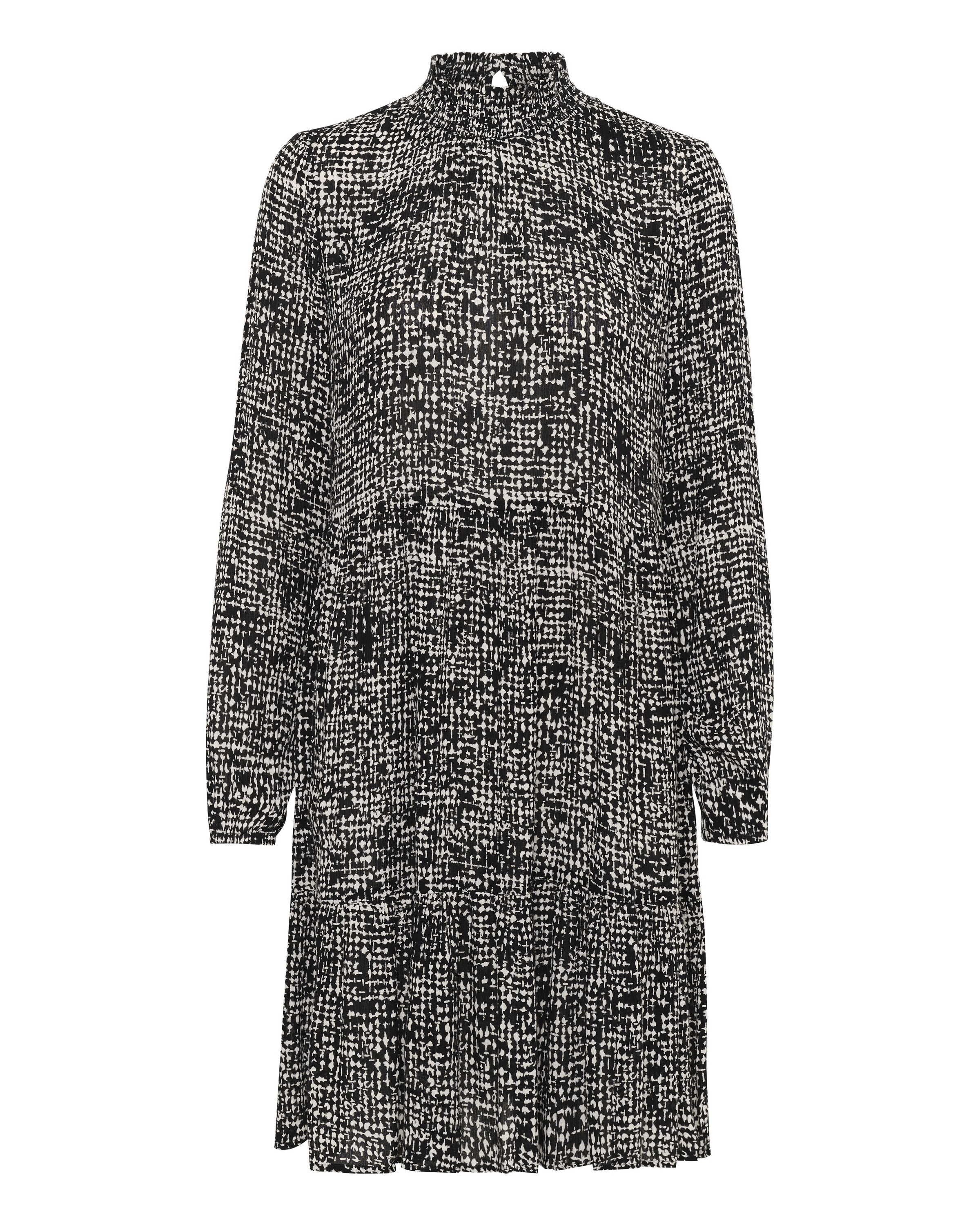 Kaffe Kleid 'Riani' in Schwarz: Vorderseite