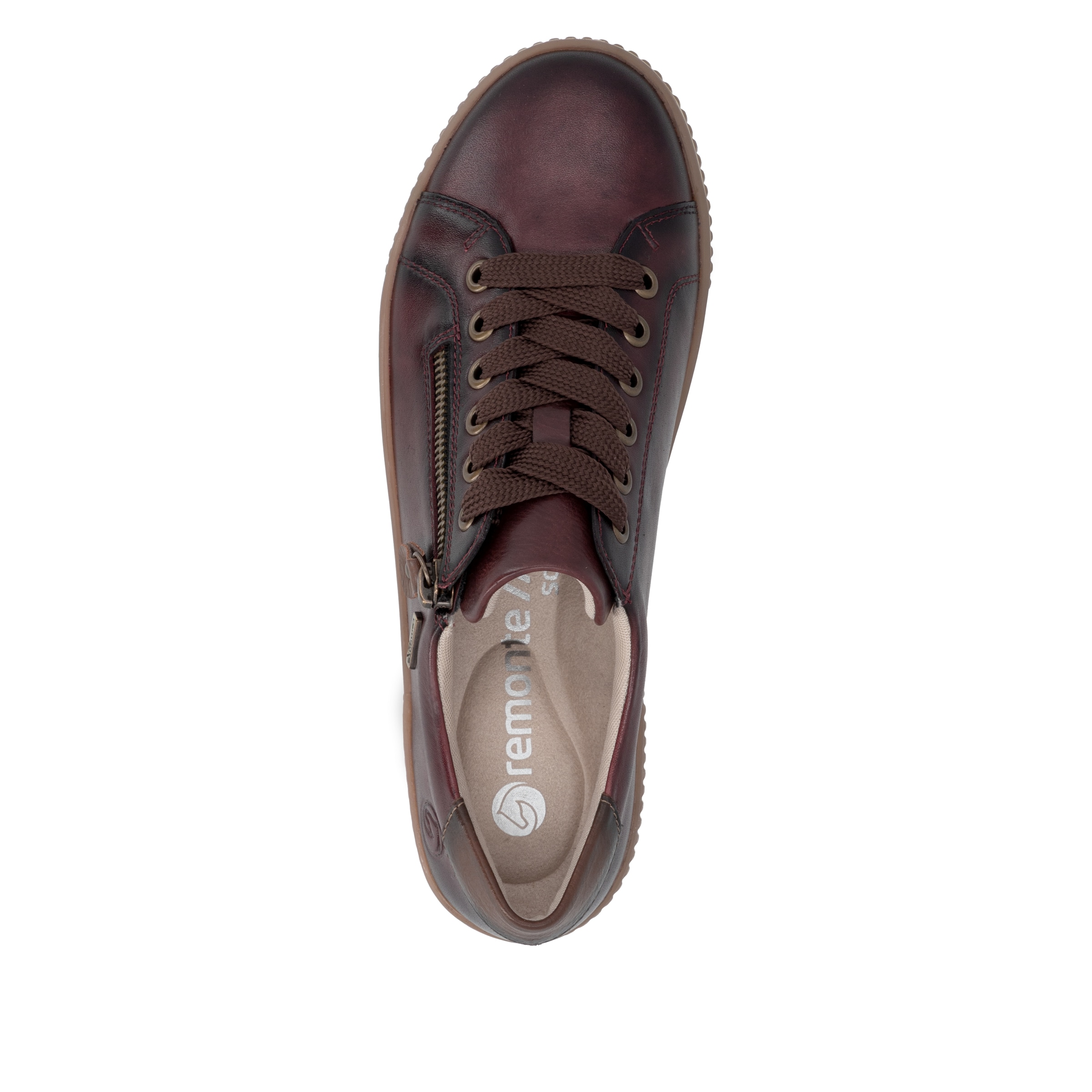 Chaussure à lacets 'D0700' REMONTE en rouge