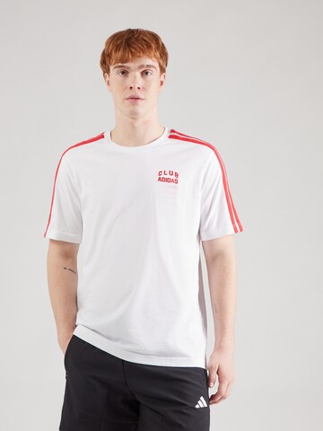 ADIDAS SPORTSWEAR Funkční tričko 'COLLE' – bílá: přední strana