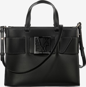 ARMANI EXCHANGE Handbag in Black: front