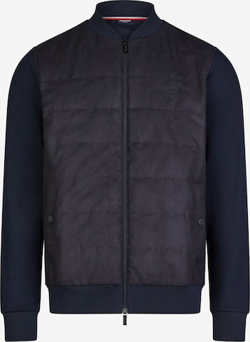 HECHTER PARIS Modische Hybrid-Jacke in Blau: Vorderseite