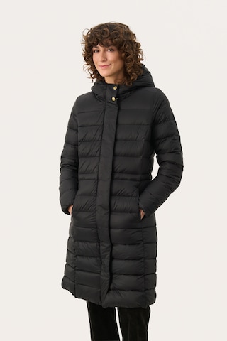 Manteau d’hiver 'Lainey' Part Two en noir : devant