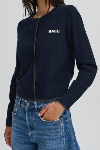 Cardigan 'MARIETTA' Ball en bleu