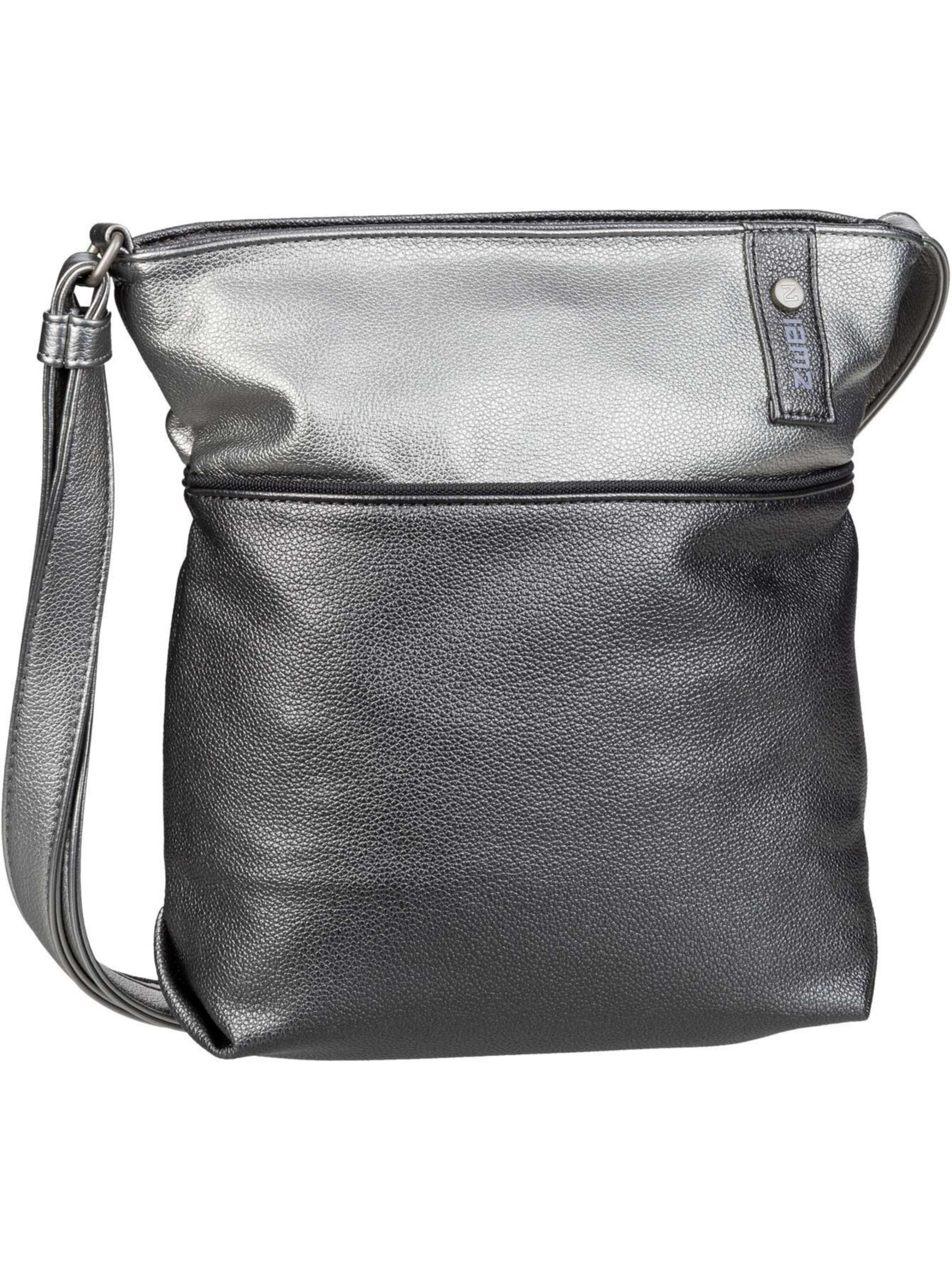 ZWEI Handbag 'Jana' in Grey: front