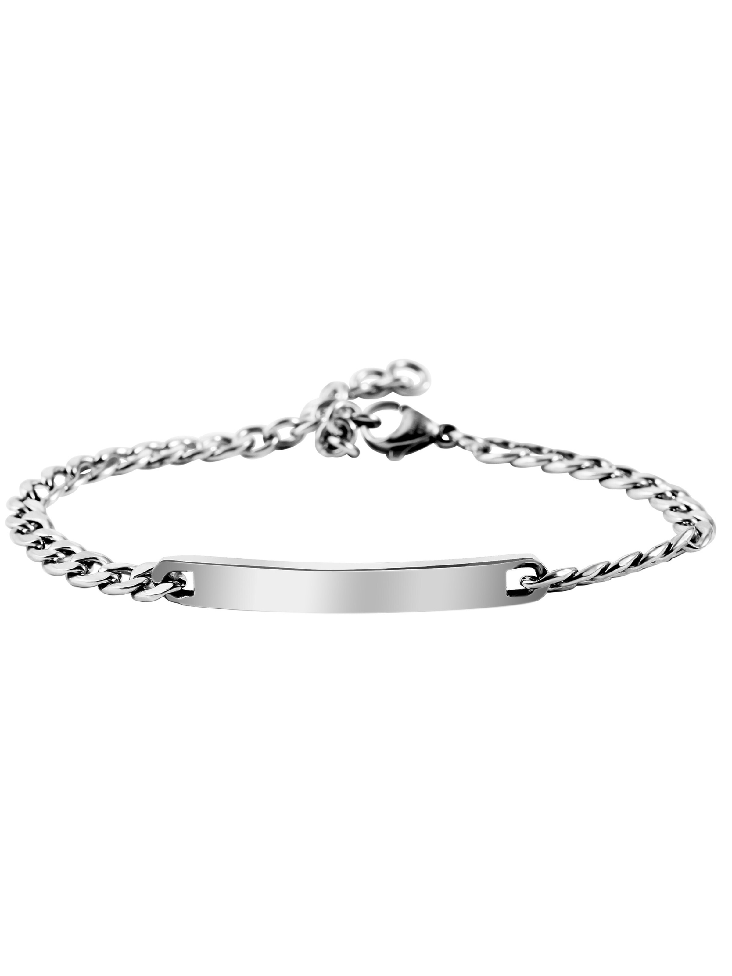 Akzent Armband 'Baku'‌‌‌‌‌ in Silber: Vorderseite