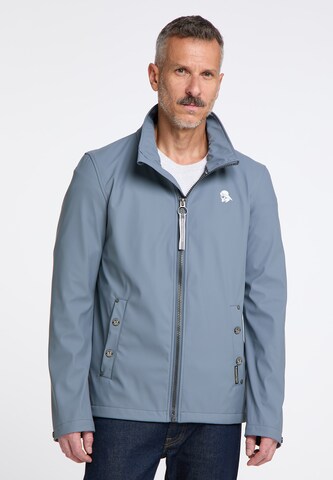 Schmuddelwedda - Chaqueta funcional en gris: frente