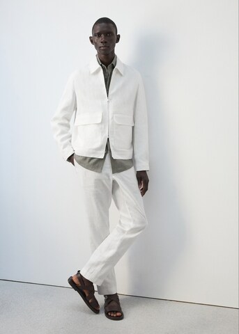 MANGO MAN Between-Season Jacket 'Arturo' in White