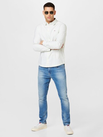 TOMMY HILFIGER - Ajuste regular Camisa en blanco