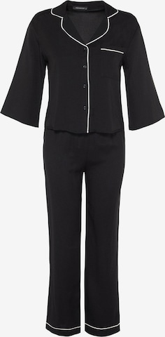 Trendyol Пижама в Черный: спереди