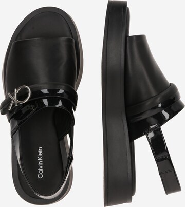 Calvin Klein Sandále - Čierna