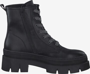 s.Oliver Lace-Up Ankle Boots in Black