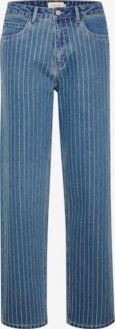 zils Cream Vaļīgs piegriezums Džinsi 'Sine Audrey': no priekšpuses