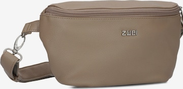 ZWEI Fanny Pack 'Mademoiselle' in Brown: front