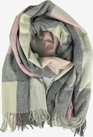 Kumixi Oversizeschal in Pink: Vorderseite