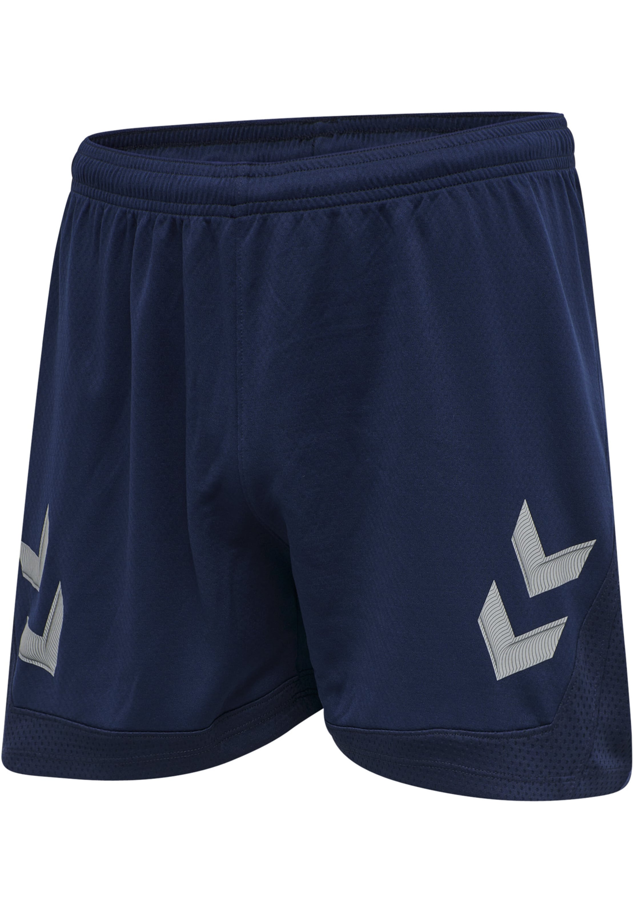 Frauen Sportarten Hummel Sporthose 'Poly' in Marine, Hellgrau - WM75451 Frauen Sportarten Hummel Sporthose 'Poly' in Marine, Hellgrau - WM75451