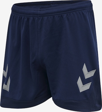 Hummel Regular Sportbroek 'Poly' in Blauw