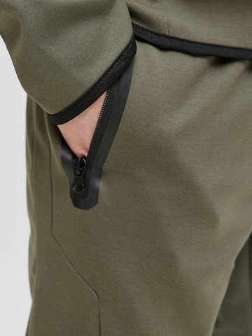JACK & JONES - Tapered Pantalón 'JPSTWill JJFusion' en verde