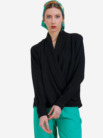 Bigdart Bluse 'Blusen' in Schwarz: Vorderseite
