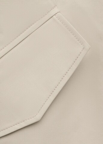 MANGO Mantel 'Lab' in Grau