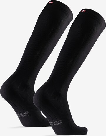 DANISH ENDURANCE Sportsocken 'Compression' in Schwarz