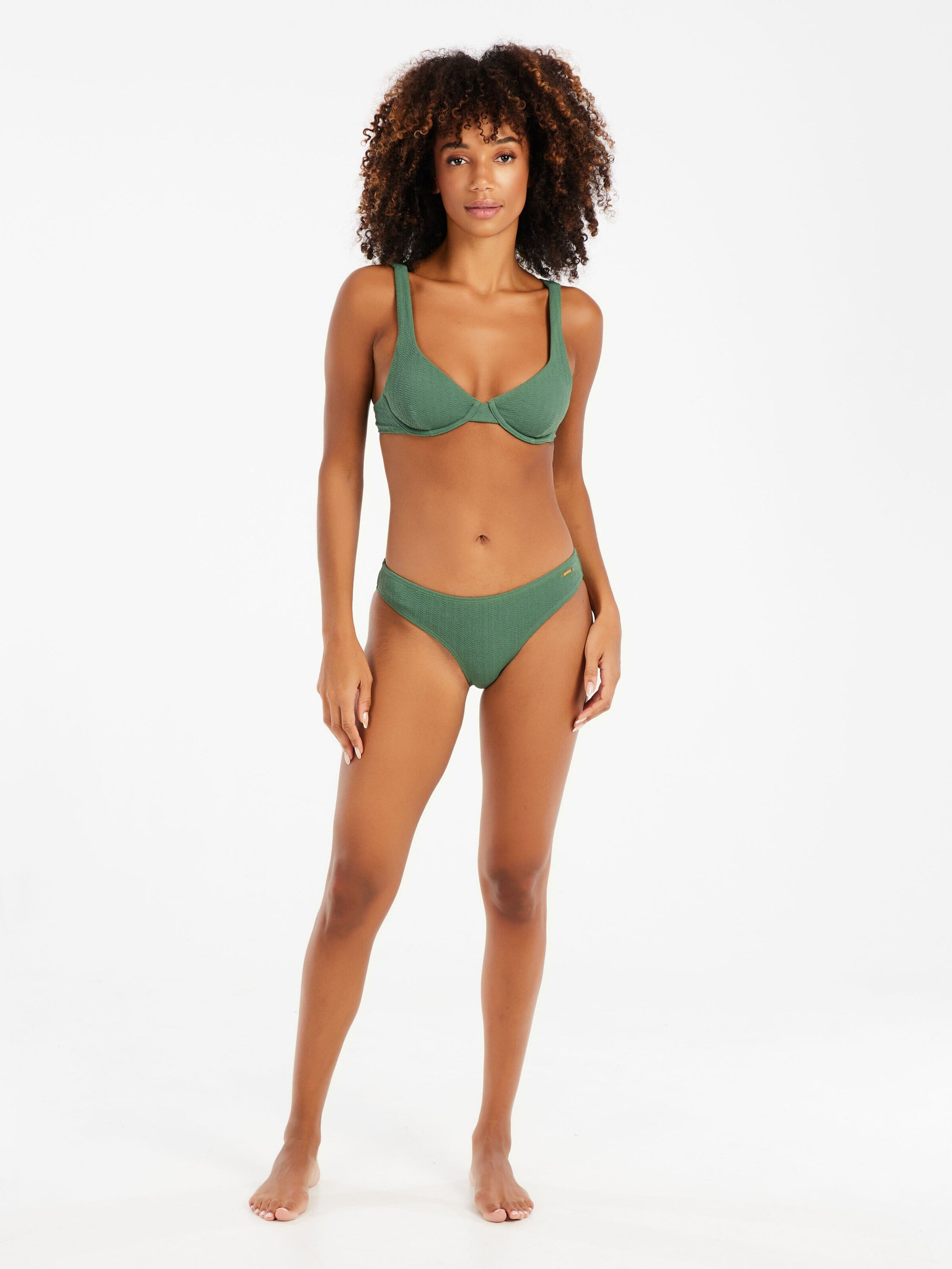 PROTEST T-shirt Bikini 'PRTAmita' in Groen: voorkant