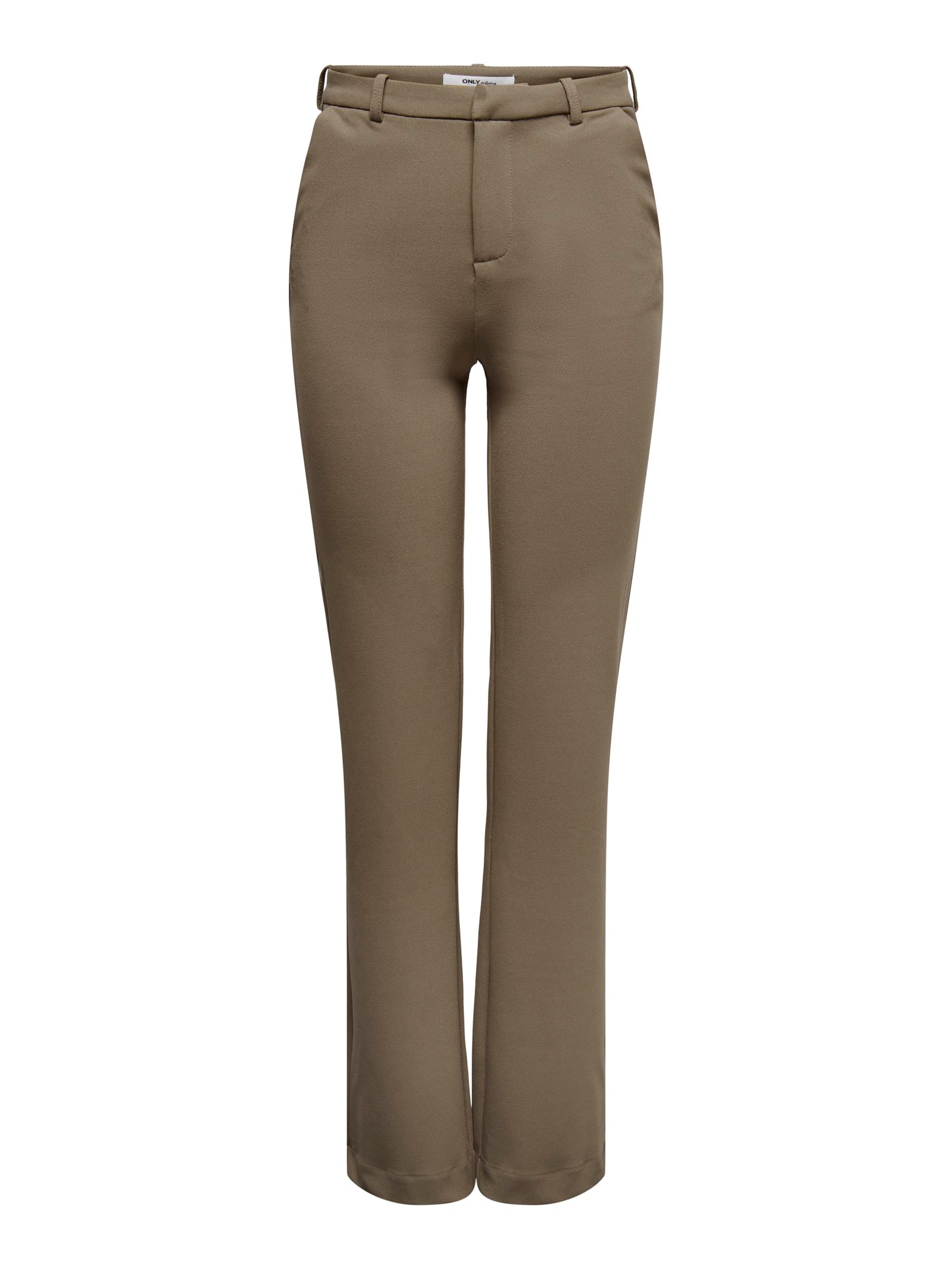 ONLY Regular Pants 'ONLRaffy-Yo' in Brown: front