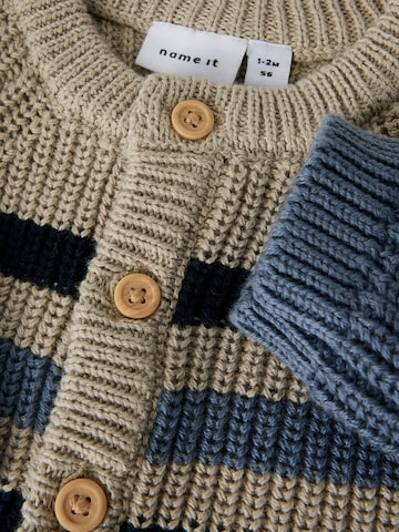 NAME IT Strickjacke 'NBMRAYA' in Blau
