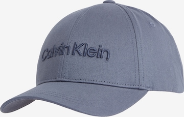 Calvin Klein - Gorra en gris: frente