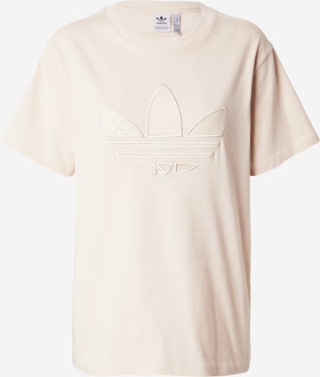 ADIDAS ORIGINALS - Camiseta en beige: frente