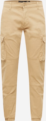 INDICODE JEANS Cargobukse 'Chungo' i beige: forside