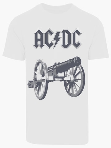 F4NT4STIC Shirt 'ACDC' in White: front