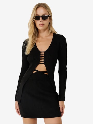 Pull-over No Matter What en noir : devant