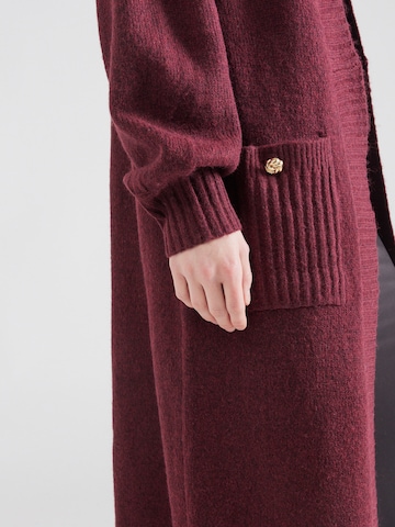 Cardigan River Island en rouge