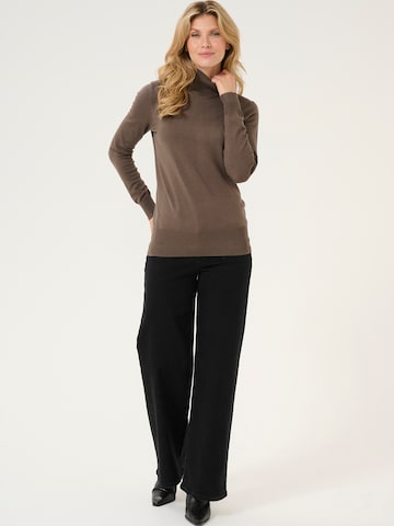 Kaffe Sweater 'KA Astrid' in Brown