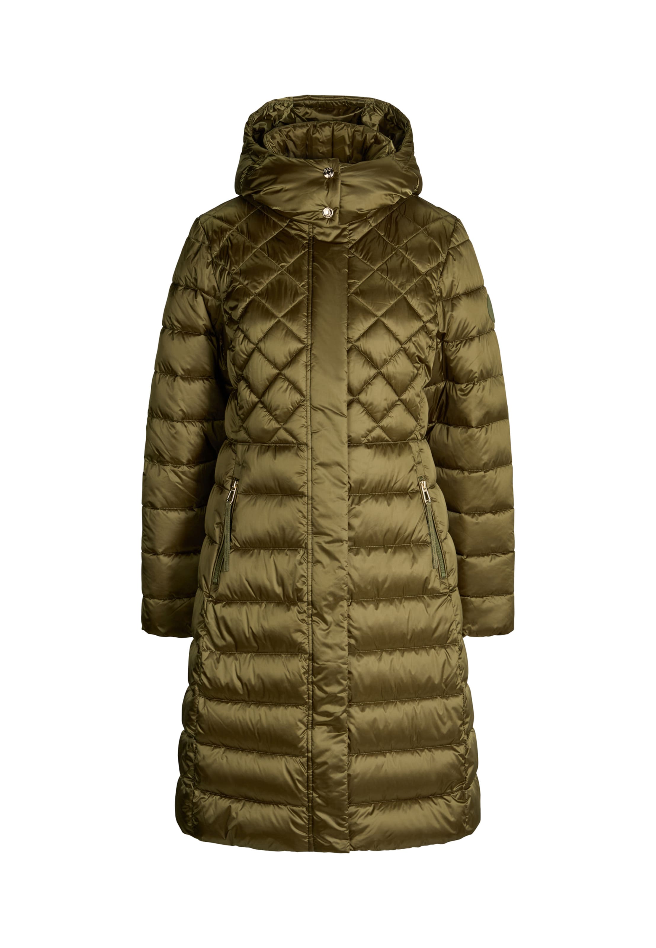 JOOP! Wintermantel 'Constance' in Grün: Vorderseite
