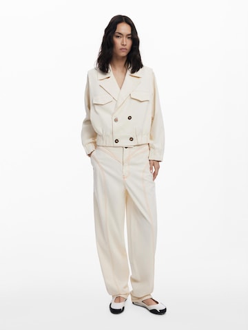 Desigual - Ropa ancha Pantalón en blanco