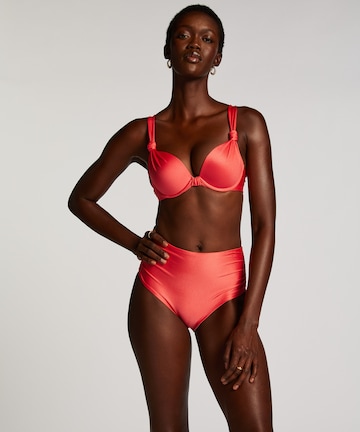 Hunkemöller Bikini Bottoms in Red: front