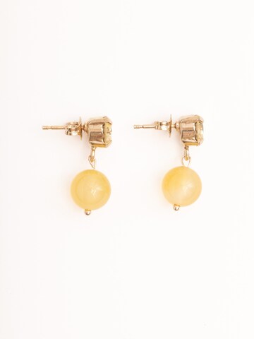 Secret Stones Earrings 'Yellow beauty' in Yellow