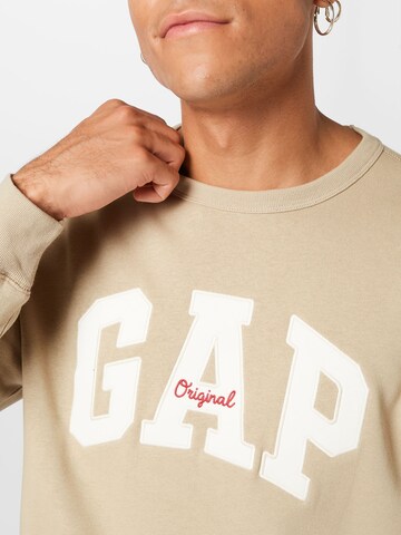 Sweat-shirt GAP en beige