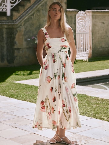 Next - Vestido de verano en blanco